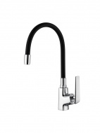 Смеситель кухня LEDEME с силиконовым изливом L4074-2