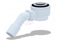 Сифон для душевого поддона АНИ 1 1/2 50 с п/т 45г 40х50 хром клик клак сетка E411CLS