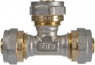 Тройник 16х16х16 цанга-цанга-цанга TRm 01400