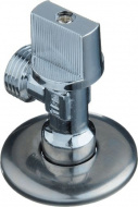 Кран шаровый угловой 1/2"х1/2" с отражателем TRm 721 (тип L86)