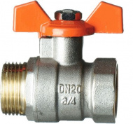 Кран шаровый 3/4" В-Н Terma-R бабочка