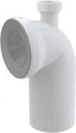 Труба фановая 110 90° с отводом Ø40 A90-90P40 AlcaPlast