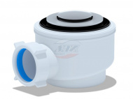 Сифон для душевого поддона АНИ 1.1/2 50 хром клик клак сетка E410CLS