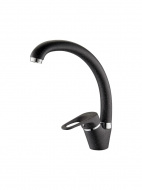 Смеситель для кухни Ledeme черый матовый L5913F