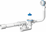 Обвязка для ванны АНИ Варяг регулируемый 1.1/2 40 пластмассовый выпуск с гофрой на 50 C6255