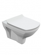 Унитаз подвесной безободковый CARINA XL Clean On DPL EO slim Cersanit