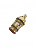 Кран-букса Ledeme 1/2 керамика 20 шлицов угол поворота 180 гр для переключ.душа L52-6