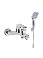 Смеситель ванна MELODIA Heavy Metal картридж д.35мм короткий излив белый MDV35640wt