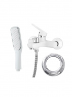 Смеситель ванна MELODIA Moderno White картридж д.35мм короткий излив MDV35140_wt