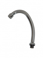 Излив к кухонному смесителю ёлка 15 русский стандарт см. с аэратором Melodia MKP20678