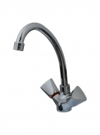 Смеситель кухня MELODIA Dinatro Rus керамика MDV40105R без гибкой подводки