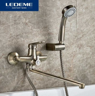Смеситель для ванны Ledeme бронза L2248C