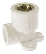 Уголок PPRC 20х1/2 с крепл. Кросс