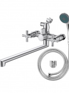 Смеситель ванна "Dive" длин. излив с акс. DV31 VODA