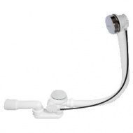 Обвязка для ванны автомат металл комплект A55KM Alcadrain