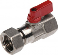 Кран-мини шаровый 3/4" с накидной гайкой 33812