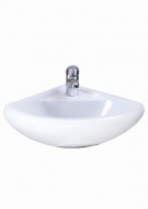 Умывальник угловой Радиант белый Santeri