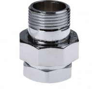 Американка прямая с уплотнительным кольцом хром General Fittings