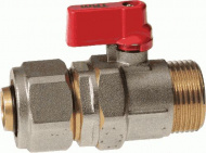 Кран под м/п трубу 3/4х20 штуцер-цанга TRm 30228