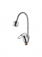 Смеситель для кухни Ledeme гибкий излив L4304