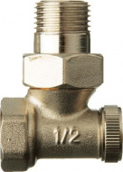 Клапан запорный для радиатора угловой 3/4" Terma