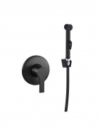 Смеситель биде MELODIA Aria с гигиеническим душем встраиваемый MDV35753bk