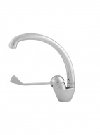 Смеситель кухня MELODIA Medico картридж д.40мм утка MDV40813 без гибкой подводки