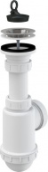 Сифон для мойки Ø50/40 c нержавеющей pешеткой Ø70 A441 AlcaPlast