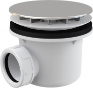 Сифон для душевого поддона Ø90 хромированный A49CR Alcadrain