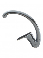 Смеситель кухня MELODIA Rock картридж 35мм утка поворотный аэратор MDV35212