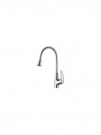 Смеситель с гибким изливом Lemark Linara LM0413C для кухни