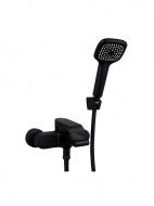 Смеситель ванна MELODIA Waltz картридж д.35мм короткий излив поворотн.аэратор черный MDV30140bk