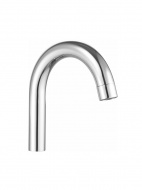 Излив для кухонного смесителя R-образный люкс с аэратором 16см MELODIA MKP30000P