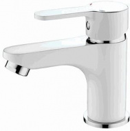 Смеситель для раковины Ledeme белый L1003W