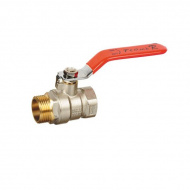 Кран шаровый 1/2" В-Н Terma-R RED рычаг