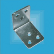 Уголок мебельный 42x42x30 6 отверстий цинк Кунгур