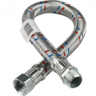 Гибкая подводка для воды TР-сантехника "гигант" 1" резьба гайка-штуцер 80 см