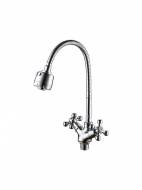 Смеситель для кухни Ledeme силумин L4319-3