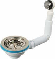 Перелив АНИ 3.1/2 для мойки с кругл. верт. корпусом N320