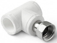 Тройник PPRC с накидной гайкой 20х3/4 Pro Aqua