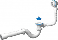 Обвязка для ванны АНИ Варяг 1.1/2 40 пластмассовый выпуск с гофрой на 50 C6155