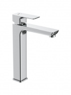 Смеситель умывальник Cersanit GEO высокий клик-клак 63043