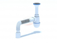 Сифон АНИ 1.1/2 40 с гофрой 40*50 C0510