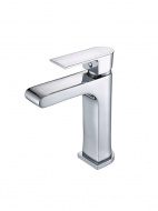 Смеситель умывальник MELODIA Waltz картридж 35мм низкий поворотн.аэратор хром MDV30120