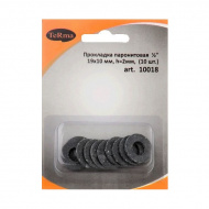 Прокладка паронитовая 1/2 ПМБ маслобензостойкий 19x10 h-2мм TeRma 10 шт.