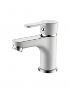 Смеситель для раковины Ledeme белый L1003W