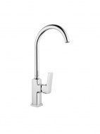 Смеситель кухня MELODIA Etude картридж д.25мм высокий R-излив 225см MDV30015 (без гибкой подводки)