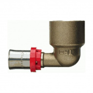 Пресс фитинг угловой 16х3/4 внутренняя резьба TRm 02530