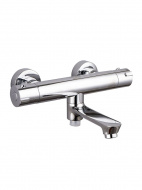 Смеситель ванна MELODIA Rock термостатический без аксессуаров хром MDV32006