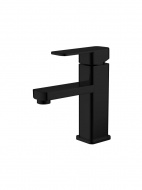 Смеситель умывальник LEDEME картридж д.35мм. с гайкой черный L1033B